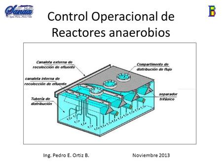 Control Operacional de Reactores anaerobios