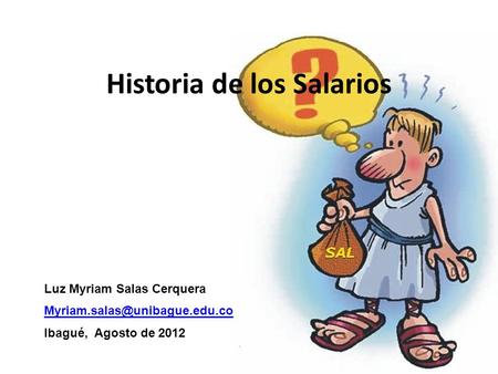 Historia de los Salarios