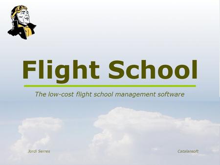 The low-cost flight school management software