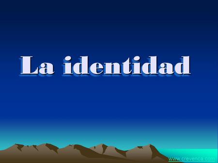 La identidad www.crevenca.com.