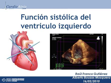 Función sistólica del ventrículo izquierdo