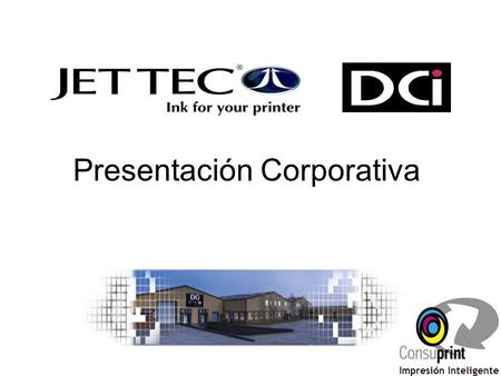 Presentación Corporativa. 1983 - DCI abre sus instalaciones. 1989 - Recibe el premio The Queen por sus exportaciones. 1990 - Recibe la Certificación ISO9000.
