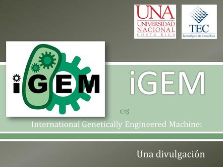 International Genetically Engineered Machine: