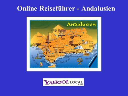 Online Reiseführer - Andalusien