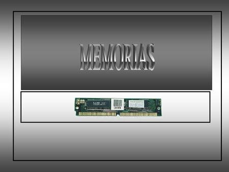 LA MEMORIA RAM LA MEMORIA RAM La memoria principal o RAM (acrónimo de Random Access Memory, Memoria de Acceso Aleatorio) es donde el ordenador guarda.