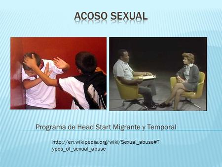 Programa de Head Start Migrante y Temporal
