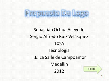 Propuesta De Logo Sebastián Ochoa Acevedo