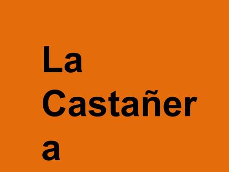 La Castañera.