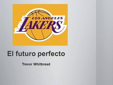 El futuro perfecto Trevor Whitbread.