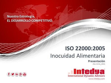 SGI ISO 22000:2005 Inocuidad Alimentaria ISO 14001:2004
