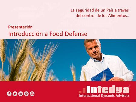 Introducción a Food Defense