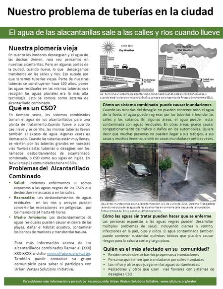 Nuestra plomería vieja En cuanto los inodoros descarguen y el agua de las duchas drenen, rara vez pensamos en nuestras alcantarillas. Pero an algunas partes.