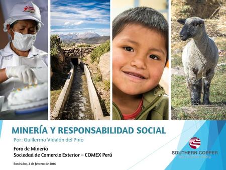  La minería constituye:  14% del P.B.I.  Entre 55 y 60% de las Exportaciones  Tipo de Cambio:  2003S/ 3.510  2012S/ 2.638  10 años que financiaron.