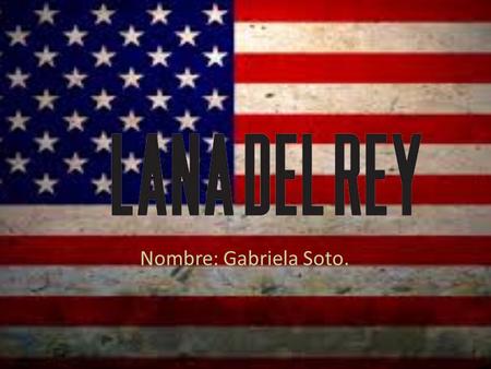 Nombre: Gabriela Soto.. Índice Biografía. Discos. Giras.