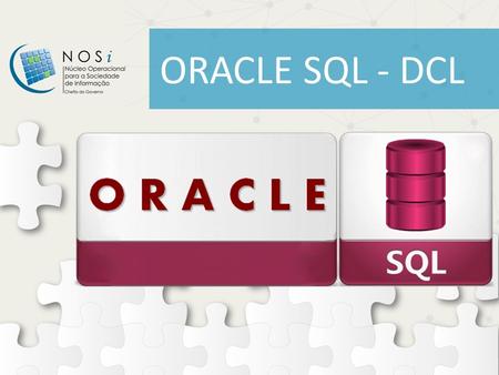 ORACLE SQL - DCL.