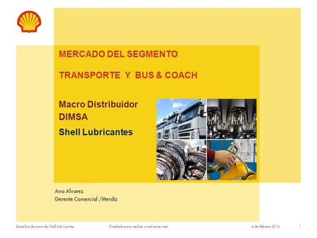 Mercado del segmento Transporte y Bus & Coach