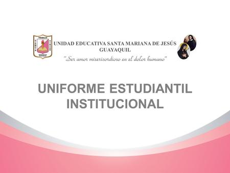 UNIFORME ESTUDIANTIL INSTITUCIONAL