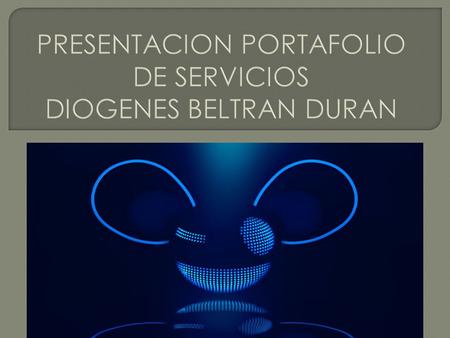 DIOGENES BELTRAN DURAN, Economista con MBA, experiencia profesional a nivel internacional y nacional, en empresas como Cintel, Dyncorp International,