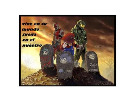 Los video juegos son geniales No es cierto los videojuegos tienes historias muy buenas y e ayudan en los reflejos No es cierto nada mas es jugar y enlelarce.