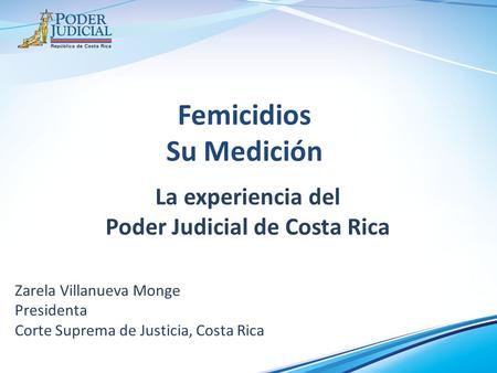 Femicidios Su Medición