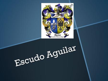 Escudo Aguilar.