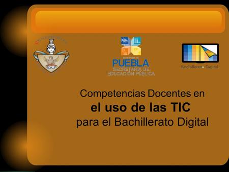 Competencias Docentes en el uso de las TIC para el Bachillerato Digital.