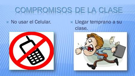 COMPROMISOS DE LA CLASE