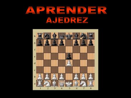 APRENDER AJEDREZ Ria Slides.