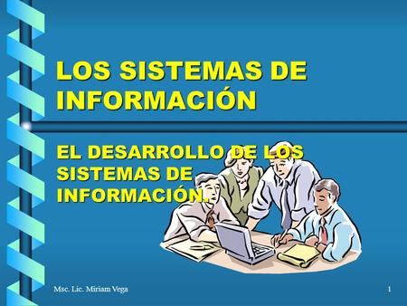 LOS SISTEMAS DE INFORMACIÓN