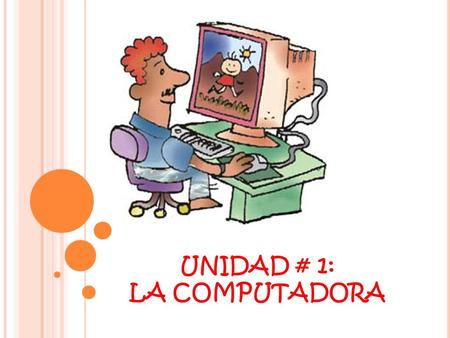 UNIDAD # 1: LA COMPUTADORA. “Las normas de conducta permiten una convivencia más armoniosa entre las personas”