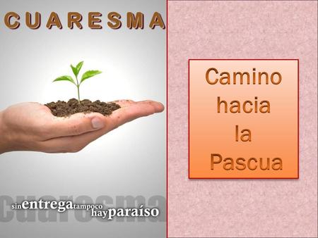 C U A R E S M A La Cuaresma debería ser un tiempoLa Cuaresma debería ser un tiempo a) para “ayunar” alegremente de ciertas cosas,a) para “ayunar” alegremente.
