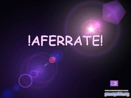 !AFERRATE! !AFERRATE! Aférrate a la fe, porque es la fuente de la creencia de que todo es posible. Es la fibra y es la fortaleza de un alma confiada.