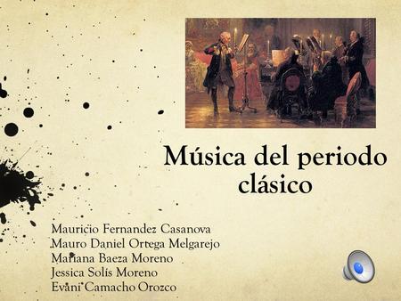 Música del periodo clásico