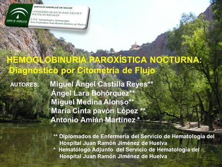 HEMOGLOBINURIA PAROXÍSTICA NOCTURNA: