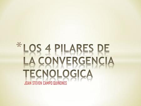 JOAN STEVEN CAMPO QUIÑONES. * La biotecnología es una rama de la tecnología que se basa en la aplicación práctica, orientada a necesidades humanas, de.