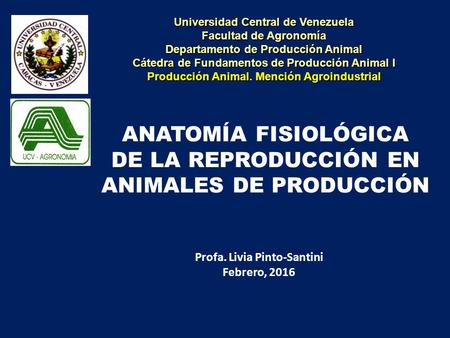 ANIMALES DE PRODUCCIÓN