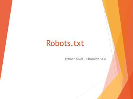 Primer nivel – Piramide SEO
