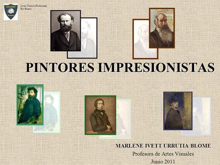 PINTORES IMPRESIONISTAS