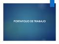 PORTAFOLIO DE TRABAJO. El consultor  Mario Villacorta. Peruano, Licenciado en Comunicación por la Universidad de Lima con especialización en Periodismo.