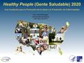 Healthy People (Gente Saludable) 2020