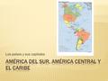 Los países y sus capitales. #14 - 24 en su papel.