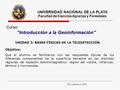 “Introducción a la Geoinformación”