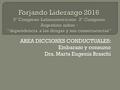 AREA DICCIONES CONDUCTUALES: Embarazo y consumo Dra. Marta Eugenia Braschi.