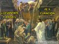 Lección 4 para el 23 de abril de 2016. El poder de su toque (Mateo 8:1-4) El poder de su palabra (Mateo 8:5-13) El poder de su autoridad (Mateo 8:23-34)
