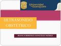 ULTRASONIDO OBSTÉTRICO