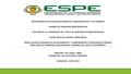 DEPARTAMENTO DE CIENCIAS ECONOMICAS ADMINISTRATIVAS Y DE COMERCIO CARRERA DE INGENIERÍA MERCADOTECNIA TESIS PREVIO A LA OBTENCIÓN DEL TÍTULO DE INGENIERA.