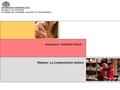 Tipos de preguntas La comprensión lectora 5 1.De comprensión literal 2.De síntesis / globalización 3. De relación / función de los párrafos 4. De análisis.