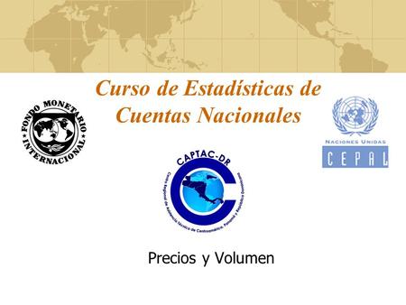 Curso de Estadísticas de Cuentas Nacionales