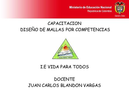 DISEÑO DE MALLAS POR COMPETENCIAS