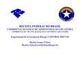 RECEITA FEDERAL DO BRASIL COORDENAÇÃO GERAL DE ADMINISTRAÇÃO ADUANEIRA COORDENAÇÃO DE FISCALIZAÇÃO E CONTROLE ADUANEIRO Experiencias de la Gestión de Riesgo: